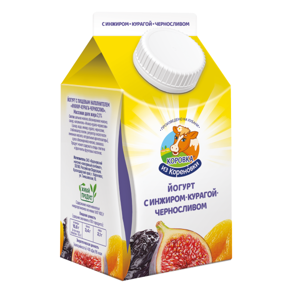 Йогурт "Инжир-Курага-Чернослив" 2,1%