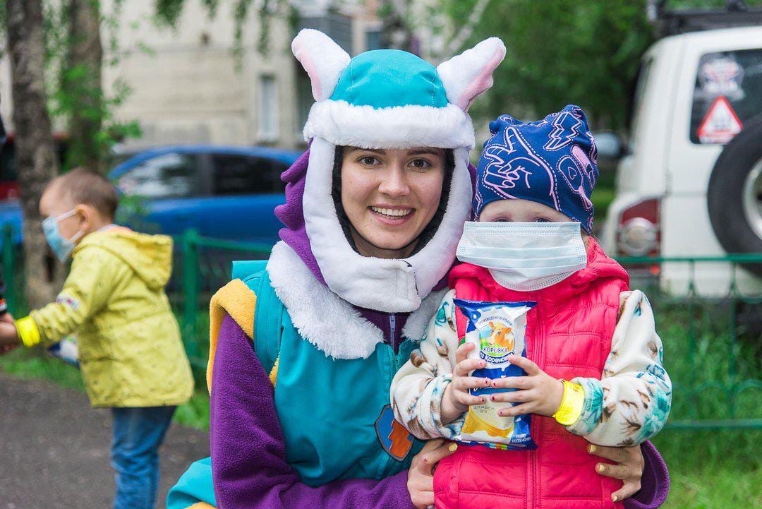 «Коровка из Кореновки» приняла участие в празднике  День защиты детей в Новосибирске