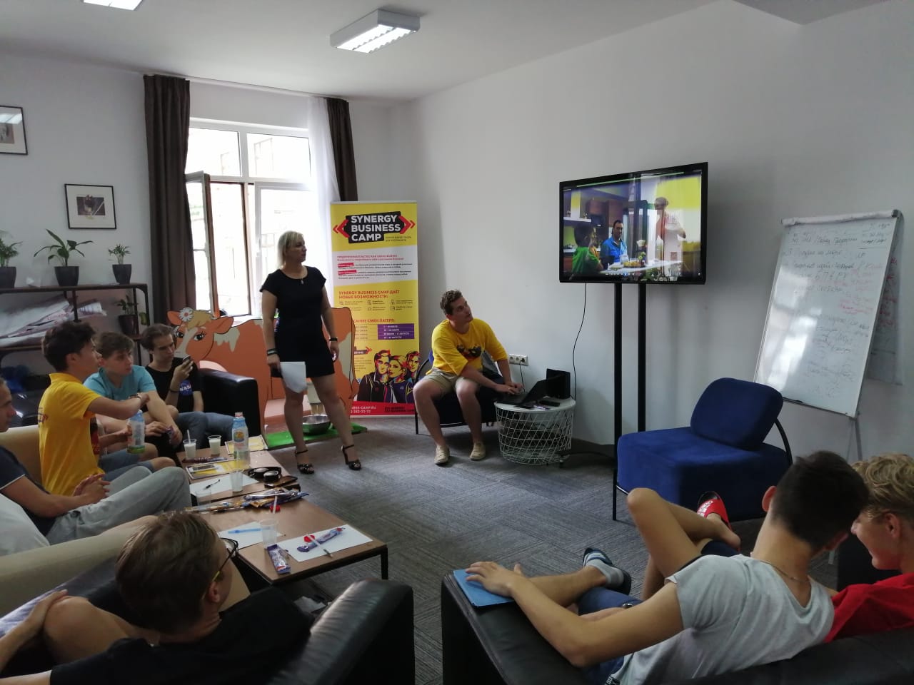 «Коровка из Кореновки» провела мастер-класс для будущих предпринимателей в Сочи